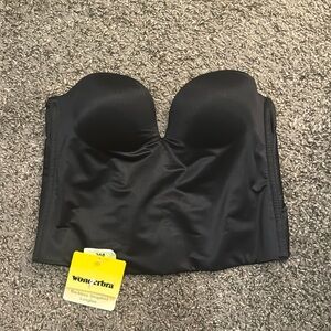 Vintage, NWT, Wonderbra Backless Strapless Longline Bra, Size 36B